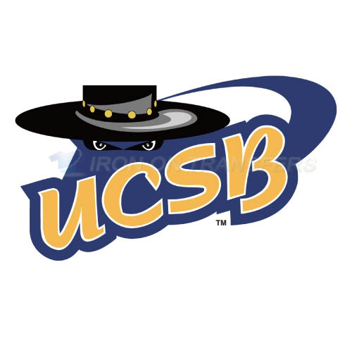 UCSB Gauchos Iron-on Stickers (Heat Transfers)NO.6677